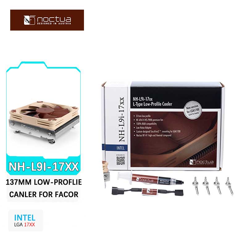 Air Cooler Cpu - Noctua NH-L9i-17xx 2-heat pipe Thin CPU
