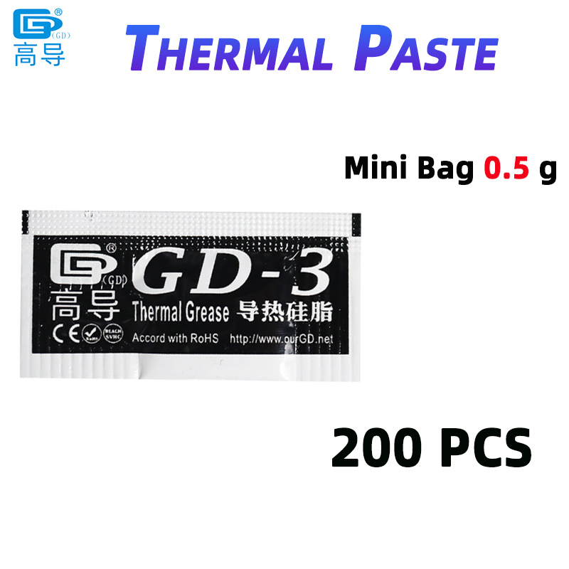 Net Weight 0.5 Gram 200 PCS Gr - Thermal Paste recension och pris