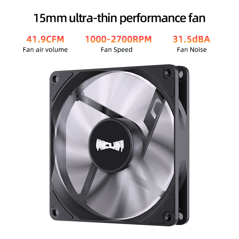 Teucer Height 45mm CPU Cooler  - Air Cooler Cpu recension och pris