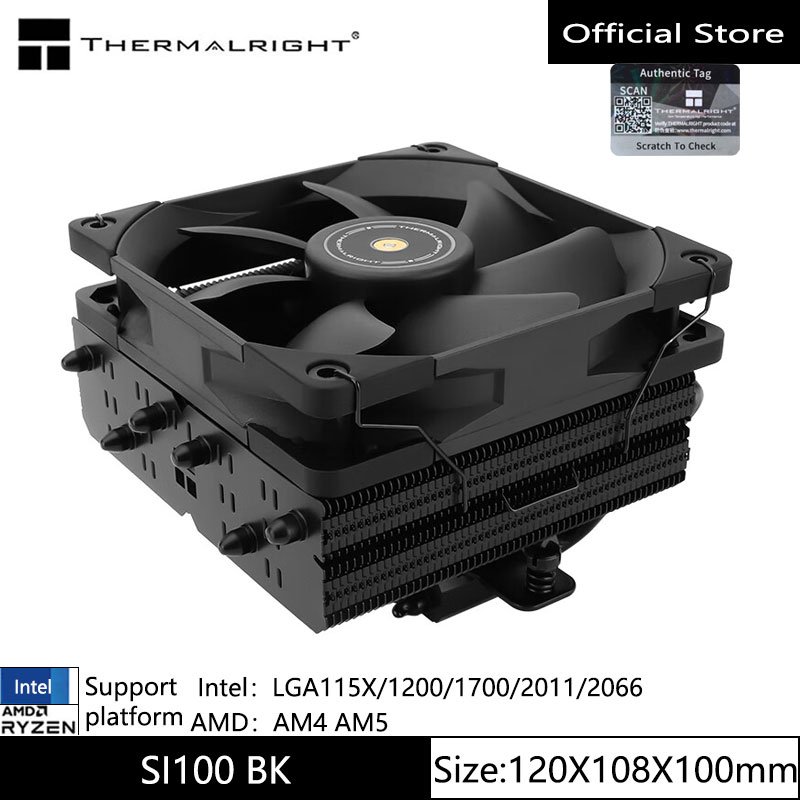 Thermalright TR-SI-100 air-coo - Air Cooler Cpu recension och pris