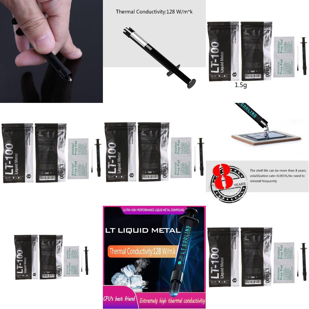 LT-100 Liquid Metal Thermal Co - Thermal Paste recension och pris