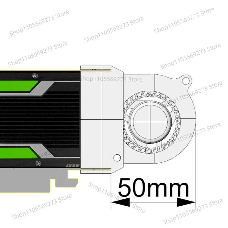 Cooling Fan for Nvidia Tesla P - Gpu Cooler recension och pris