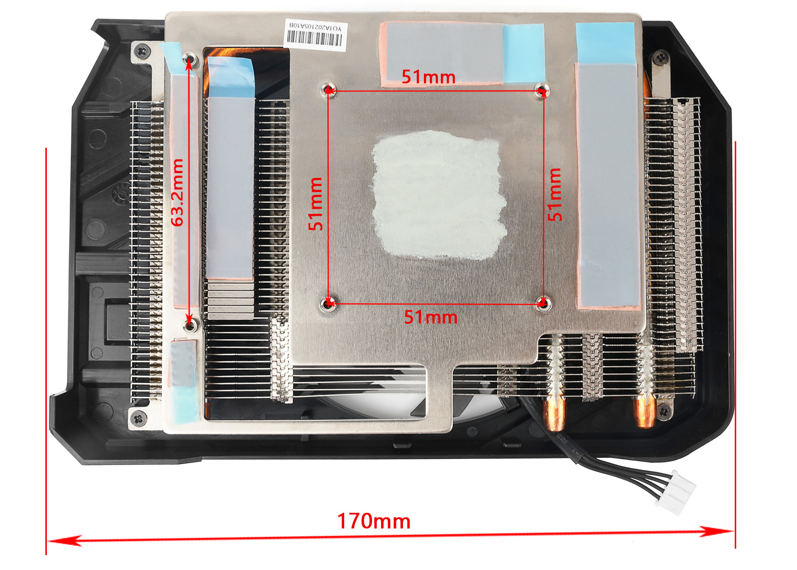 95MM GAA8S2H GPU Graphics Card - Air Cooler Cpu recension och pris