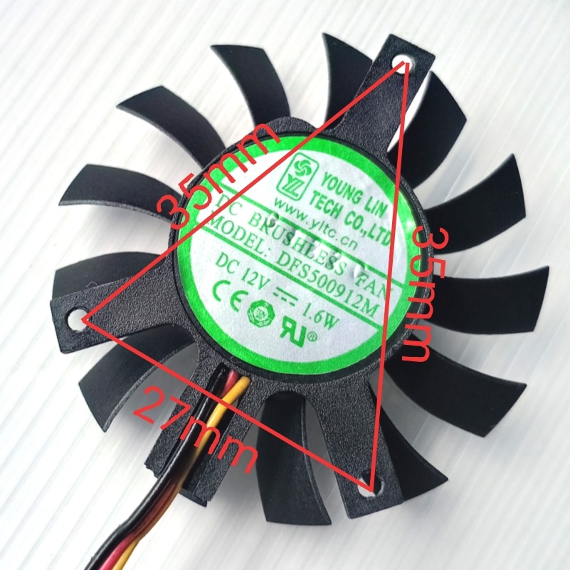 1PC New for DFS500912L DFS5009 - Air Cooler Cpu recension och pris