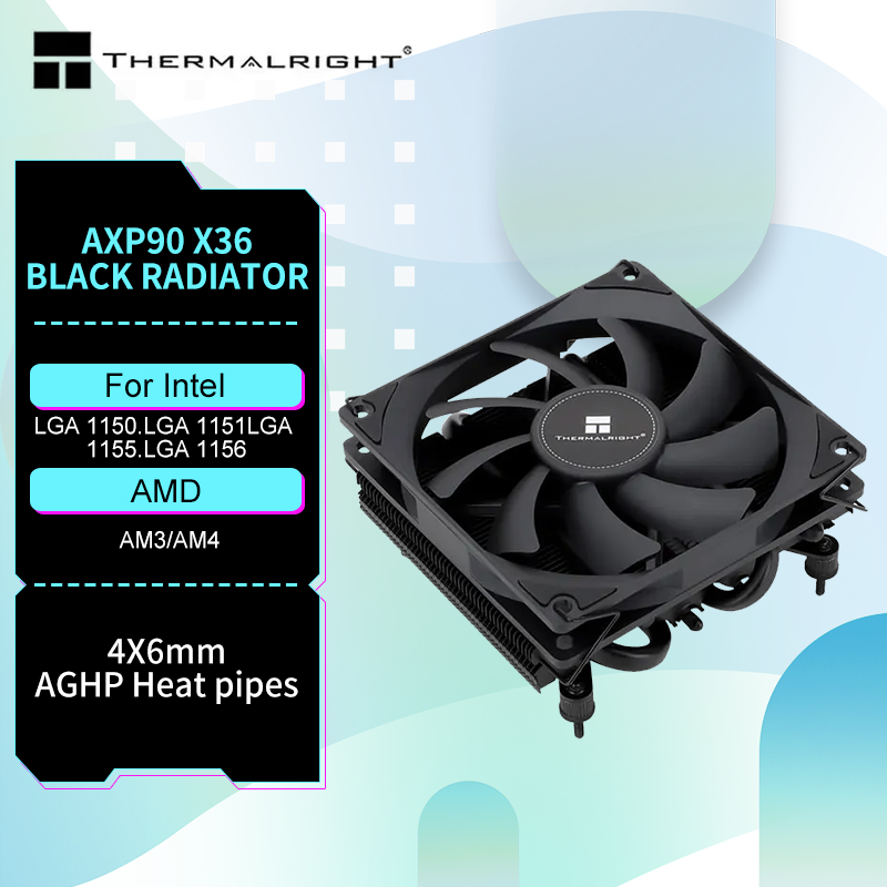 Thermalright AXP-90 X36 Black  - Air Cooler Cpu recension och pris